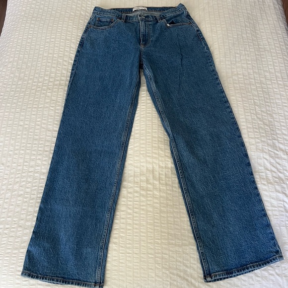 Abercrombie & Fitch The Baggy Low Rise Denim Jeans - 30 - Picture 4 of 11